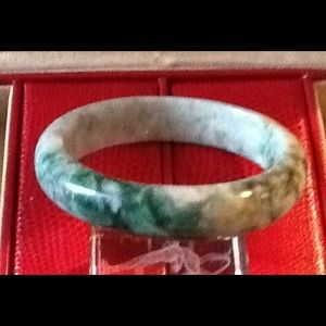 Authentic Burma Jade Bangle